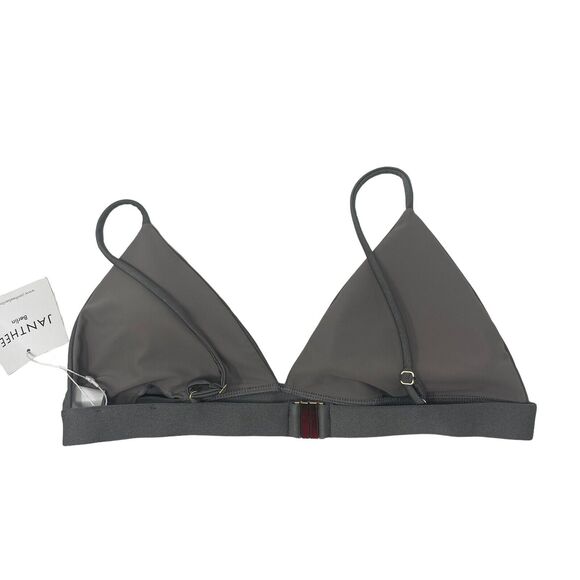 Janthee Berlin Bocas Tribe Grey Shimmer Bikini Top NWT Womens XL - Picture 2 of 6